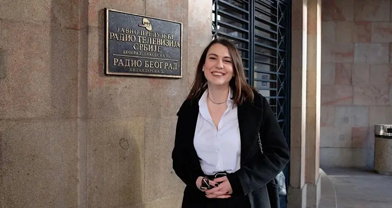 Novinarka Sara Arsenović dobitnica Nagrade za izuzetan doprinos afirmisanju kulture i umetnosti u medijima